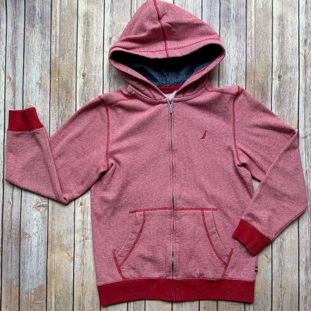 Women’s large Nautica full zip hoodie with pockets